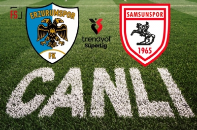 Erzurumspor-Samsunspor (CANLI ANLATIM)