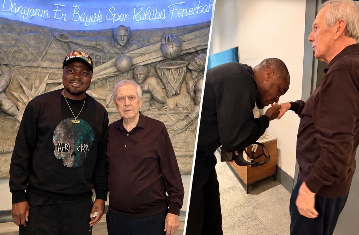 Aziz Yıldırım’ın Elini Öptü! Emmanuel Emenike’den Fenerbahçe’ye Vefa Ziyareti