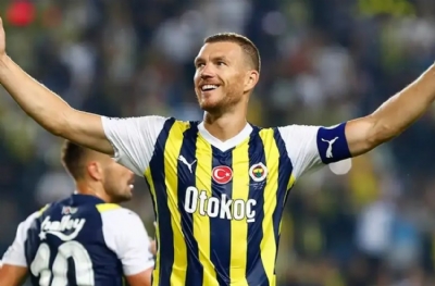 Fenerbahçe'den Edin Dzeko'ya jest