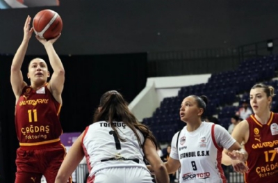  İstanbul Gençlikspor-Galatasaray Çağdaş Faktoring:83-84 (MAÇ SONUCU)