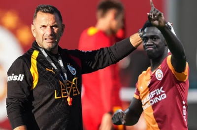 Okan Buruk'tan Davinson Sanchez'e ret
