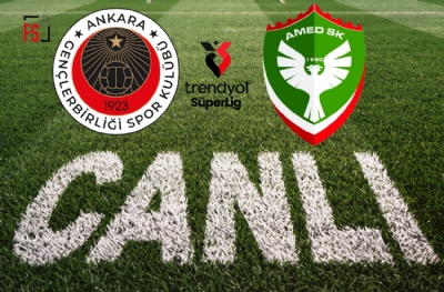 Gençlerbirliği-Amedspor (CANLI ANLATIM)