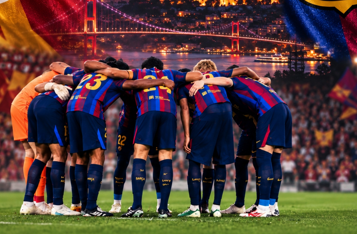 Kadro açıklandı: Barcelona İstanbul'a eksik geliyor
