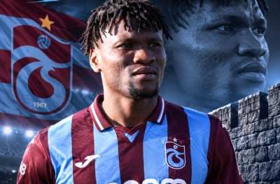 Trabzonspor'un süper stoperi Nwaiwu duvar ördü: 1 tane de attı!
