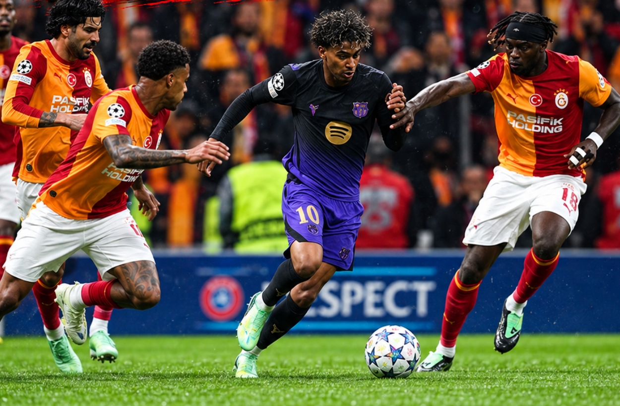 Galatasaray-Barcelona:1-4 (MAÇ SONUCU)