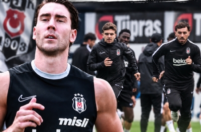 Beşiktaş'ta Vlahovic şoku! Antrenmanda neden yok?