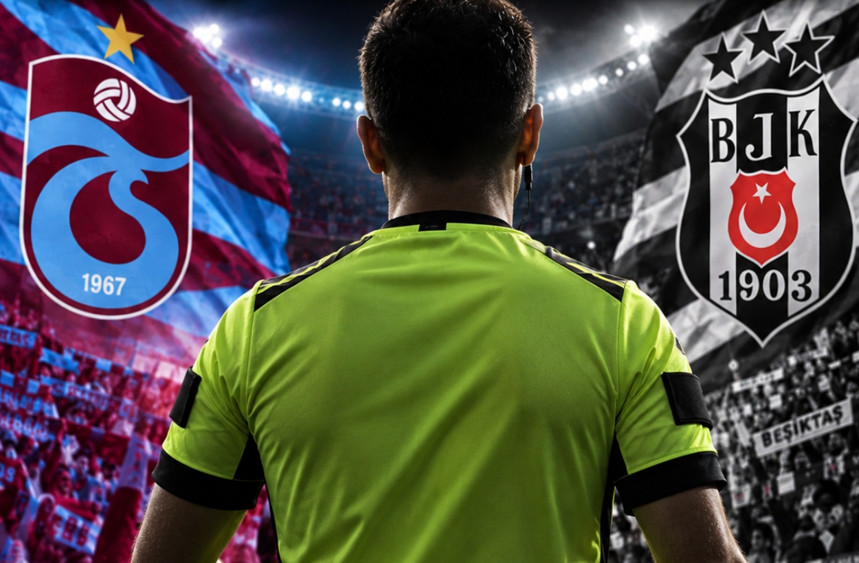 İşte Trabzonspor-Beşiktaş derbisinin hakemi