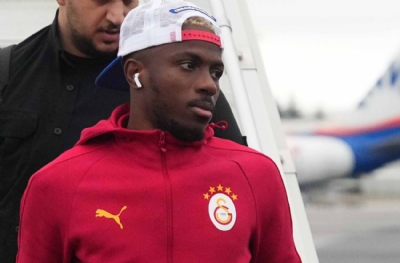 Galatasaray kafilesi Ankara'da