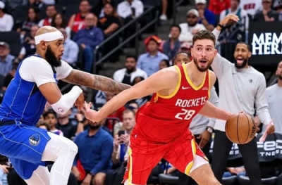 Alperen Şengün, NBA'de sezona 'double-double' ile başladı