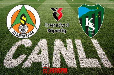Alanyaspor - Kocaelispor | CANLI