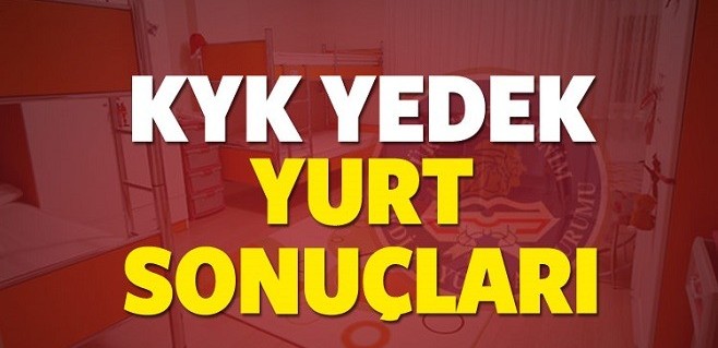 2017-2018 sezonu KYK yedek yurt sonuçları