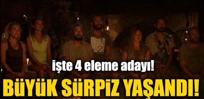 Survivor eleme adayları kimler oldu? Survivor'da kim elenecek?