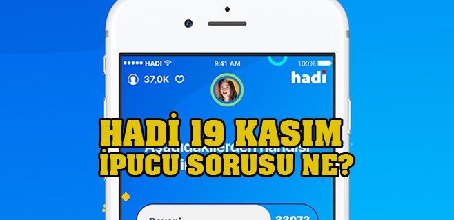 19 Kasım Hadi ipucu sorusu: İnternet hızını temsil eden G'nin açılımı ve Türkçesi nedir?